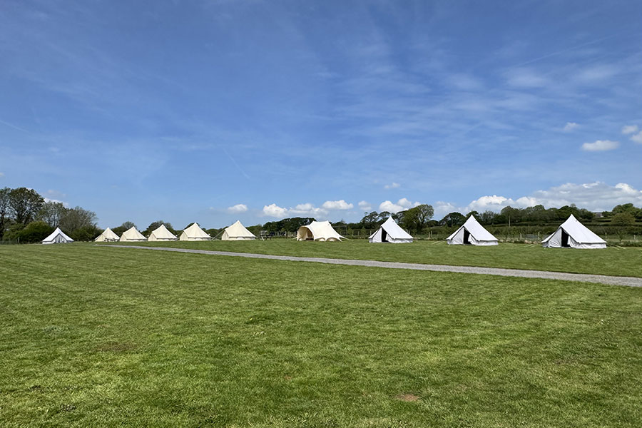 Dewslake&rsquo;s Naked Bell Tents